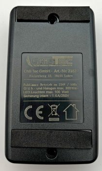 Fußdimmer für Halogen und LED - 230V, 75-300W Halogen, 3-100W LED