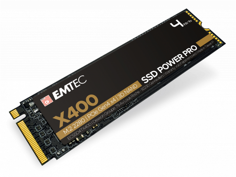 Emtec Intern SSD X400 500GB M.2 2280 SATA 3D NAND 4700MB/sec