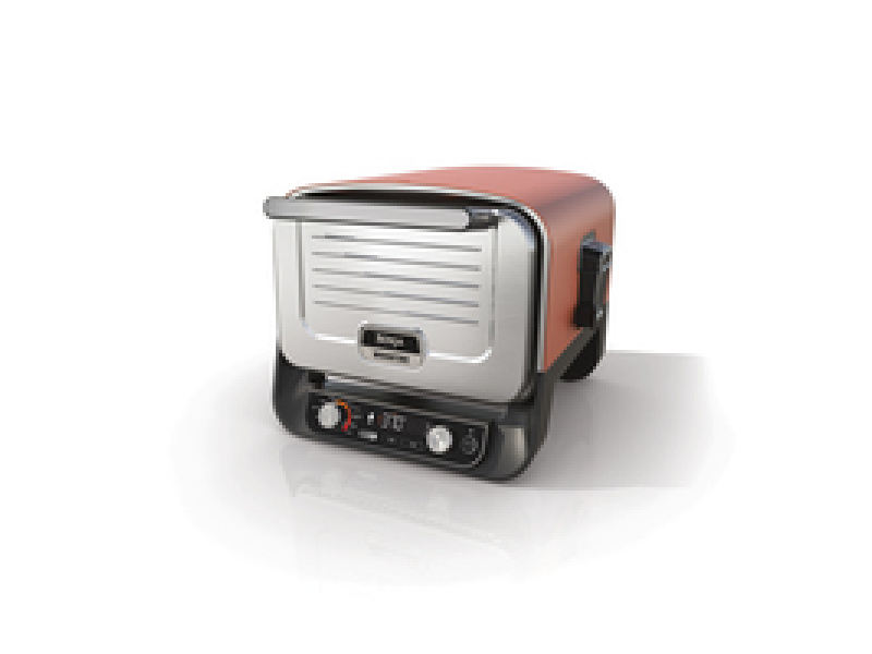 Ninja Woodfire 2400W Grill Elektrisch + Holzkohle Outdoor Oven OO101EU