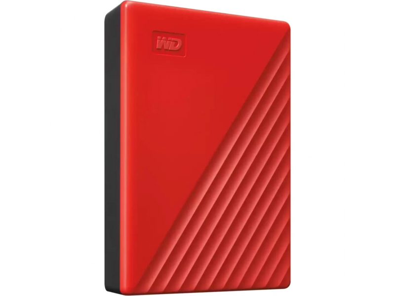 WD My Passport 6TB 2.5 HDD Rot Retail - WDBR9S0060BRD-WESN