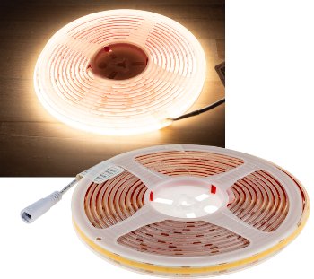 LED-Stripe "CLS-COB V2" 5m, neutralweiß - 12V, 48W,  4791 Lumen