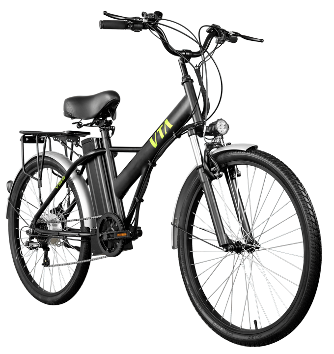 E-Bike Elektrofahrrad "Volta VB3" aus Aluminium, 36V 250W mit 10Ah Li-Ion Akku