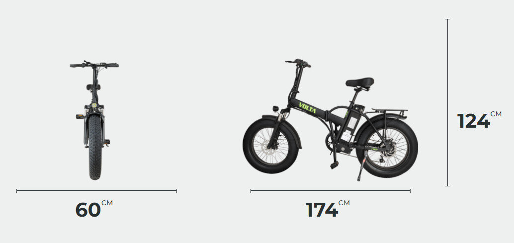 E-Bike Elektrofahrrad "Volta VB2" aus Aluminium, 48V 250W mit 10Ah Li-Ion Akku