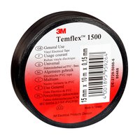 3M Elektroisolierband TermFlex 1500, 15 mm x 10 m, schwarz
