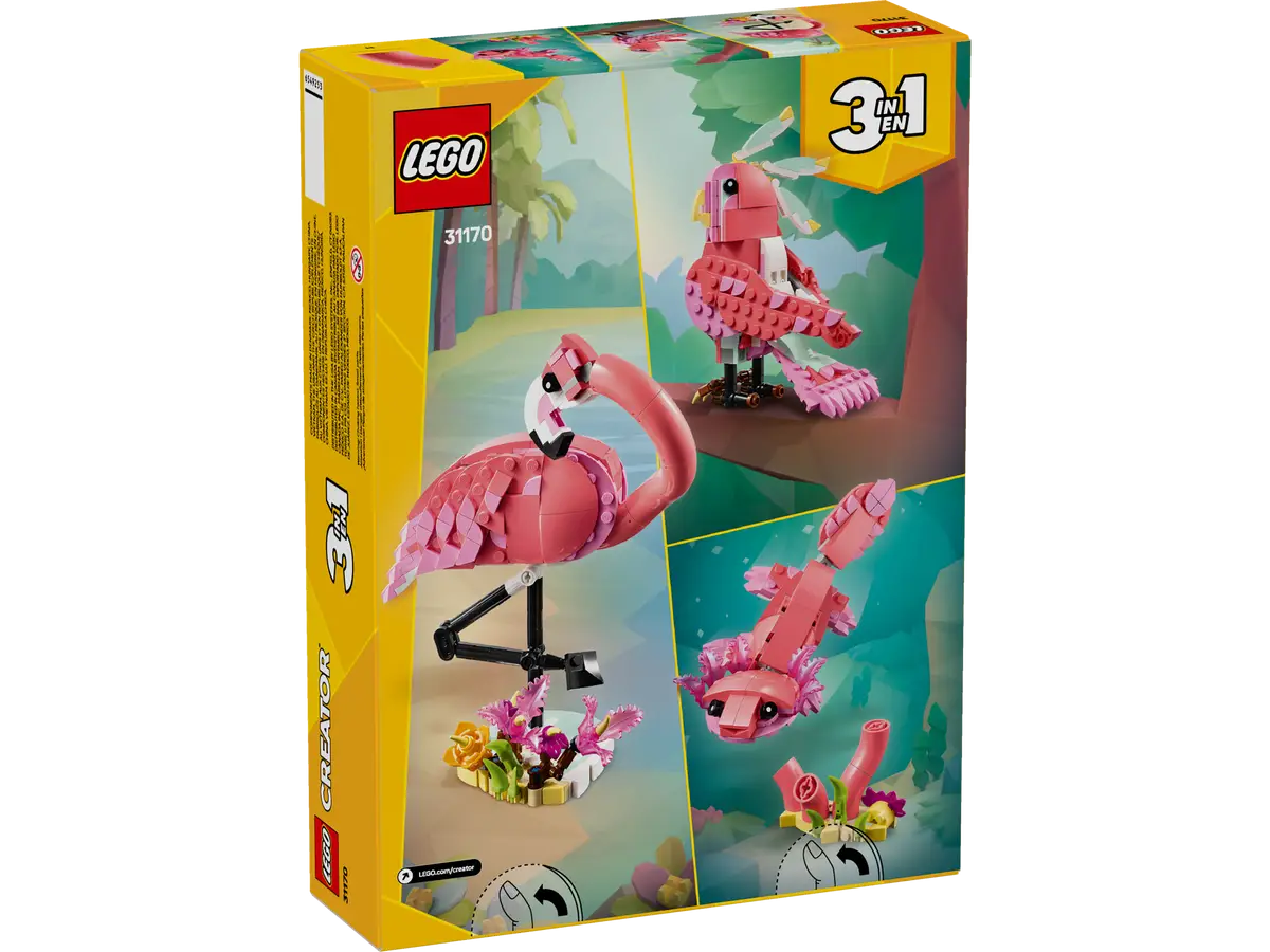 LEGO® 31170 - Creator - rosa Flamingo (288 Teile) LEGO® 31170 - Creator - rosa Flamingo (288 Teile)