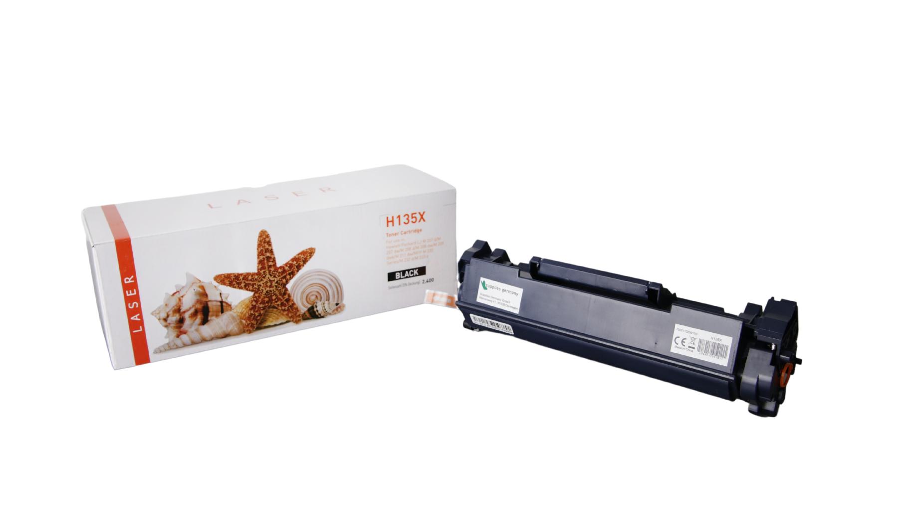 135X alternativ Toner black HP / W1350X / 2.400 Seiten