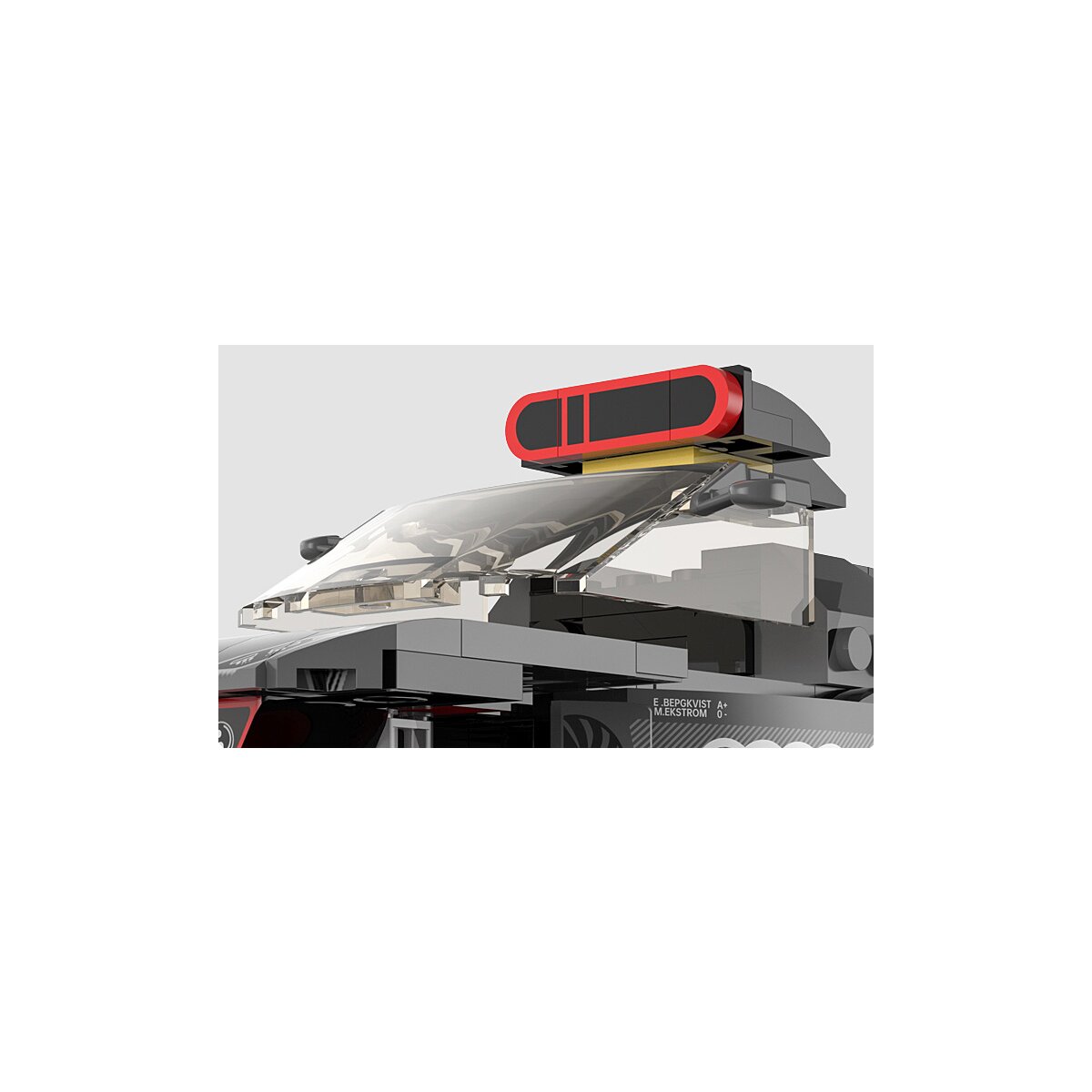 Audi RS Q e-tron 1:30 grau Bricks