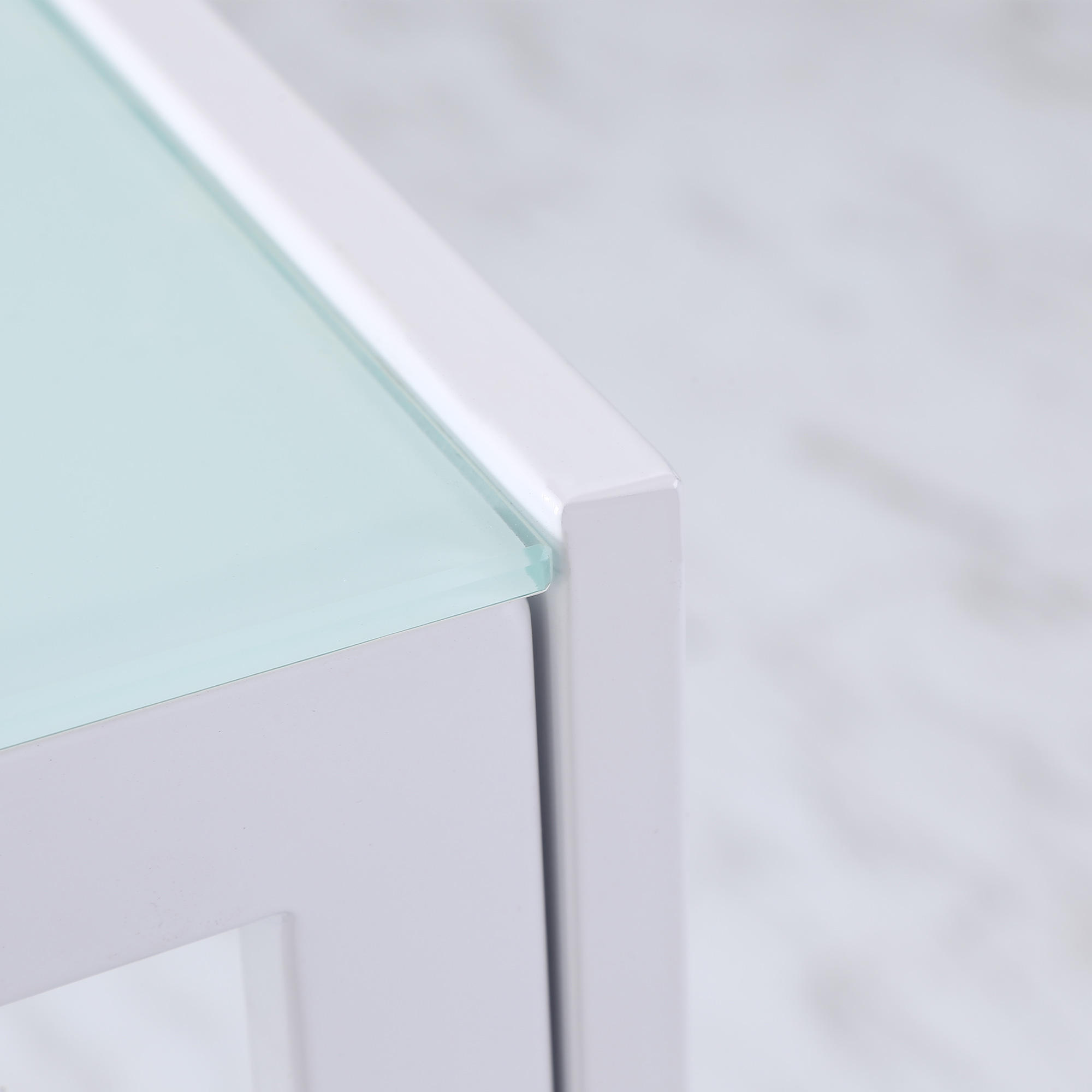 Esstisch Küchentisch großer Tisch, modernes Design, 120 cm x 60 cm x 75 cm, Weiß