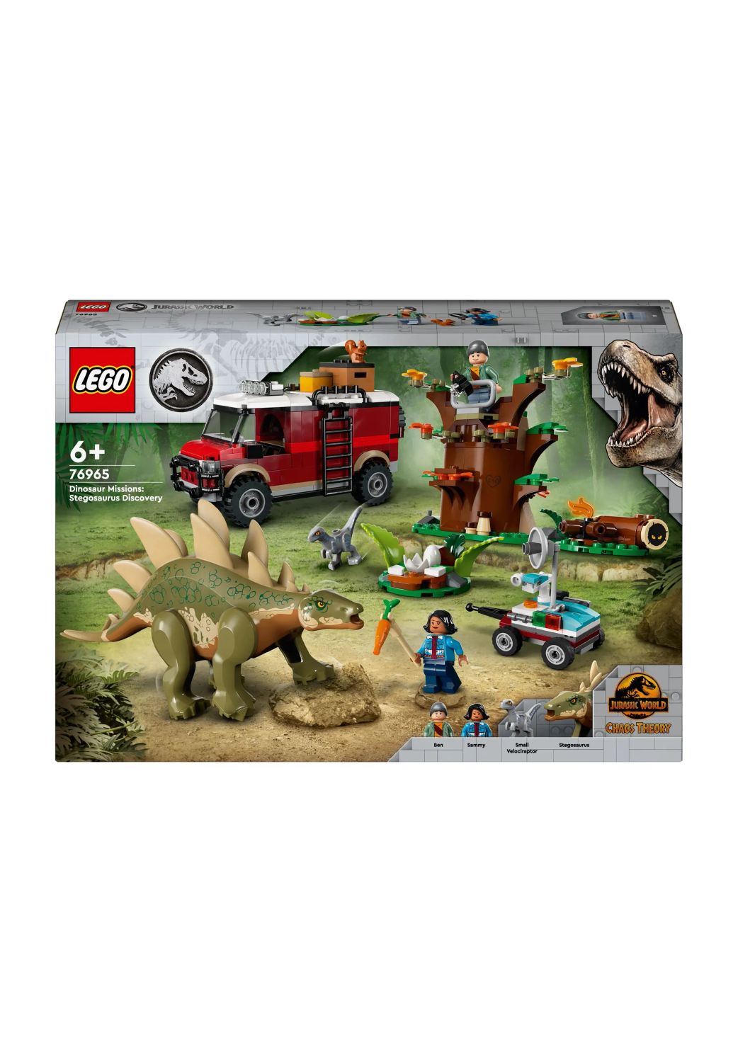 LEGO® 76965 - Jurassic World  - Dinosaurier-Missionen: Entdeckung des Stegosaurus (420 Teile) LEGO® 76965 - Jurassic World  - Dinosaurier-Missionen: Entdeckung des Stegosaurus (420 Teile)