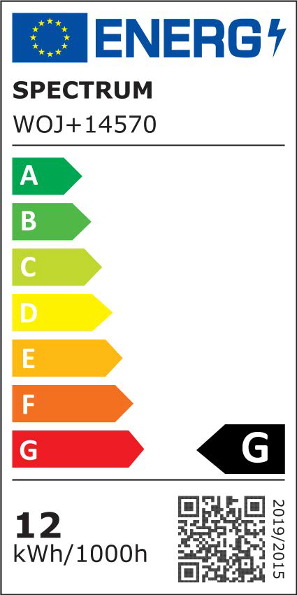 LED AR111 GU10 Strahler, 12W, 1050lm, 230V, 3000K, warmweiß, schwarz