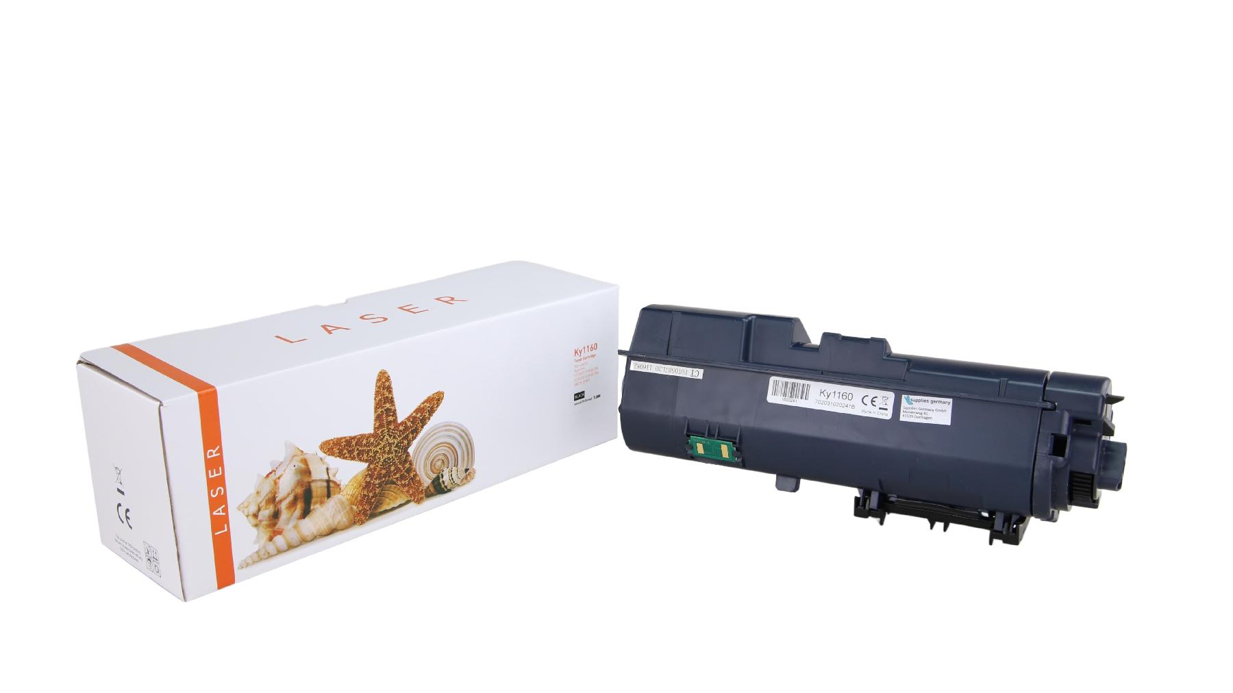 TK1160 alternativ Toner black Kyocera  / TK1160 / 7.200 Seiten