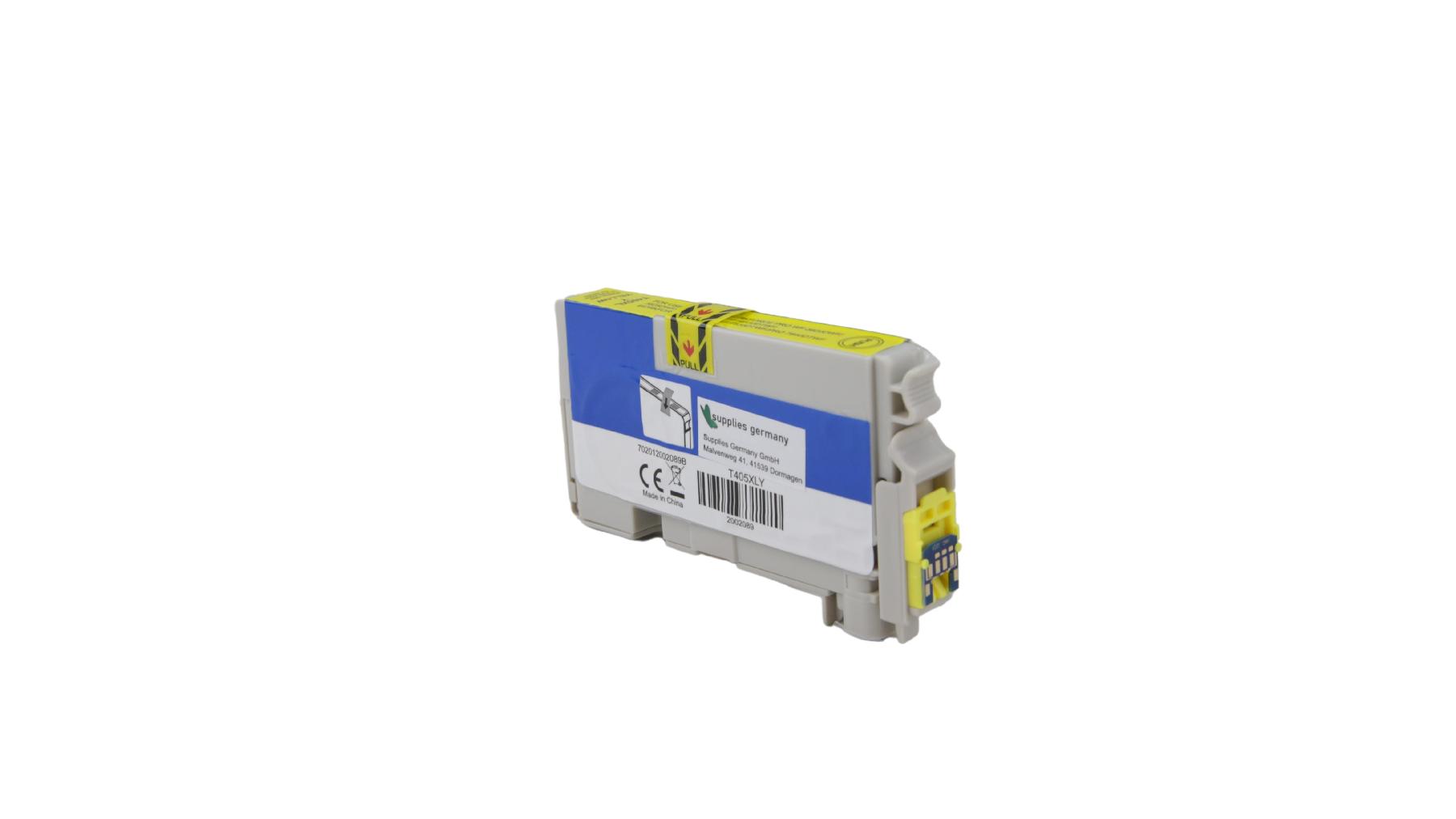 T405XLY alternativ Tinte gelb für Epson / C13T05H44010 / 19ml