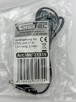 Verlängerungskabel für CT-FL und CT-SL, 1,5m lang, Stecker / Buchse