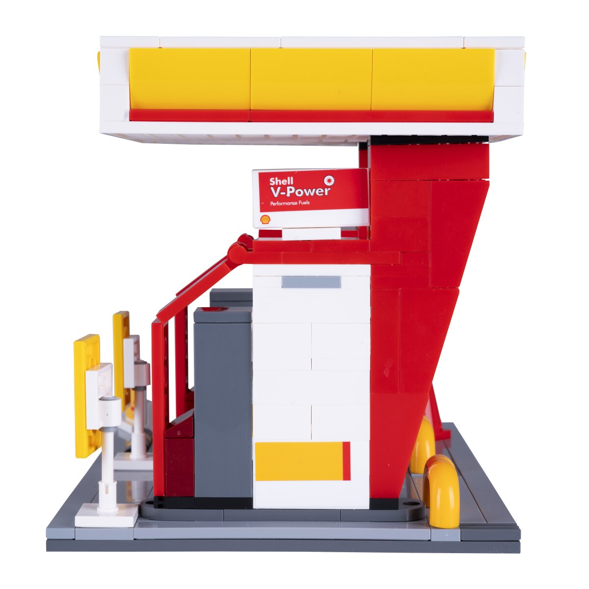 CaDA Shell Tankstelle Bricks