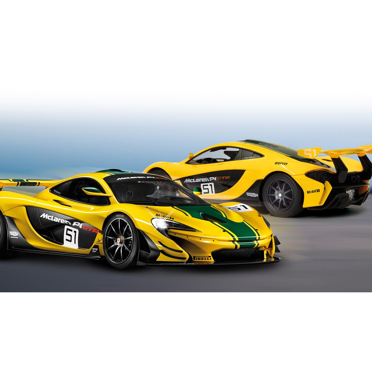 McLaren P1 GTR 1:14 gelb 2,4GHz
