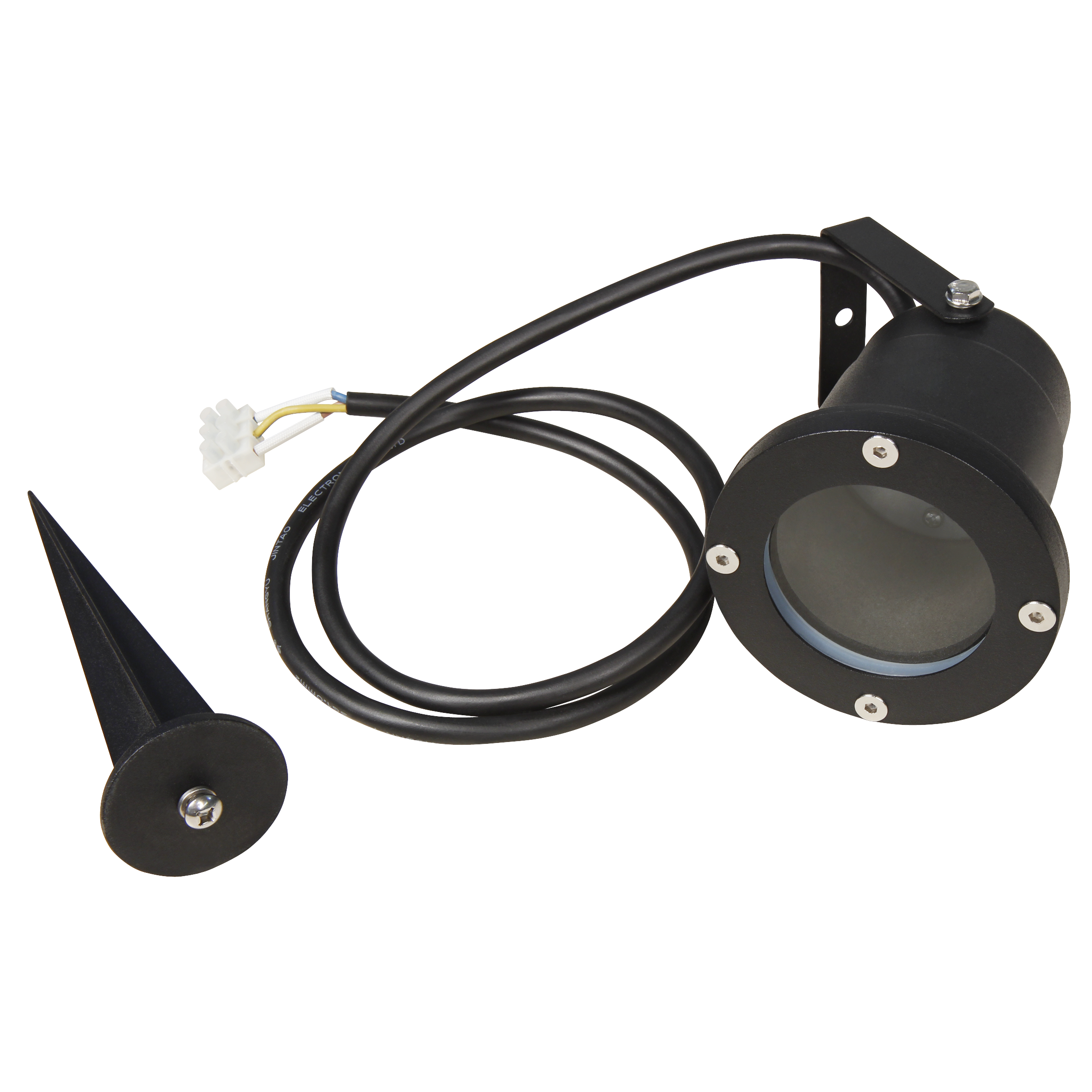 Gartenleuchte McShine ''GL-35'', 1m Kabel, Erdspieß, GU10-Fassung