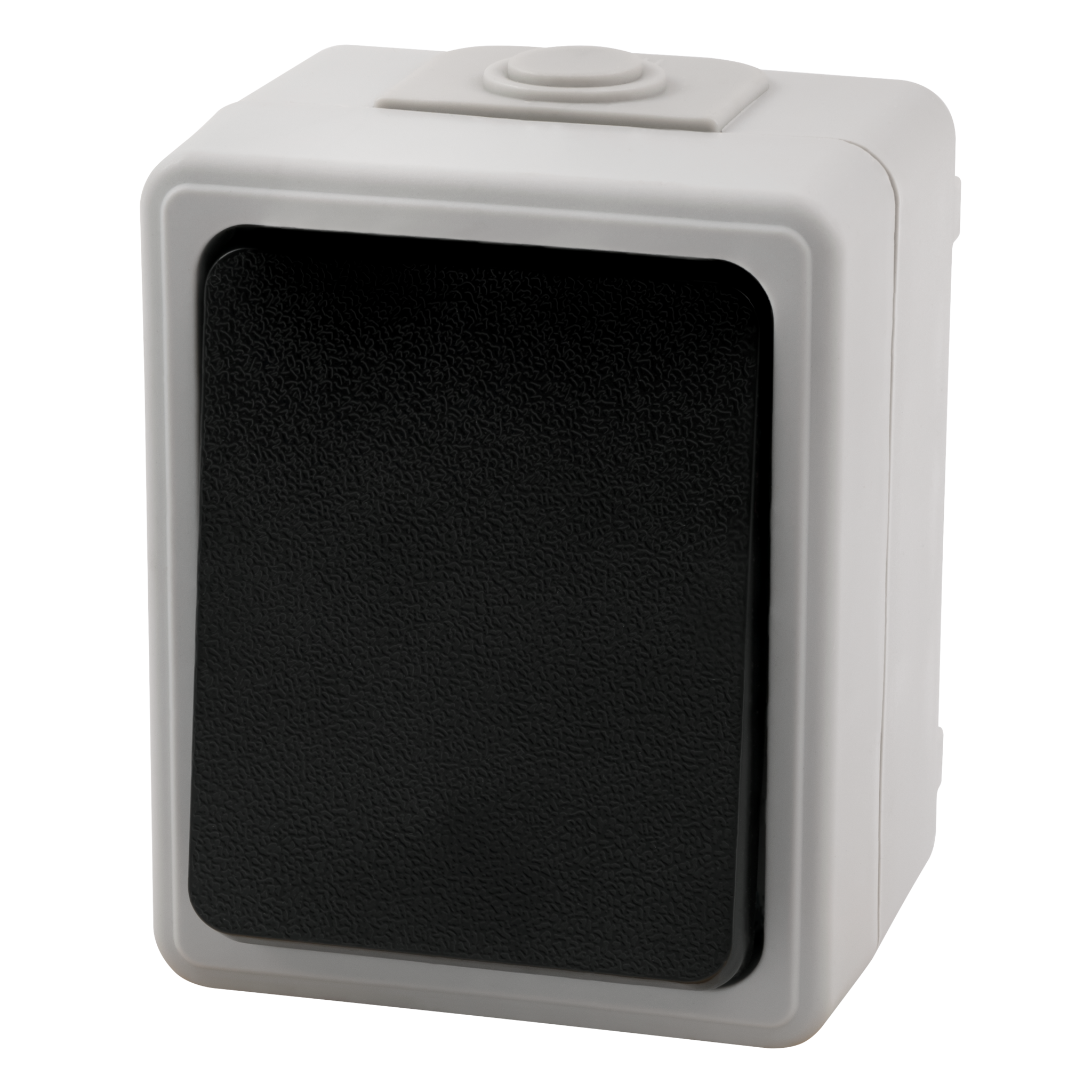Feuchtraum Taster McPower ''Taff'', 250V~/10A, IP44, AP, grau