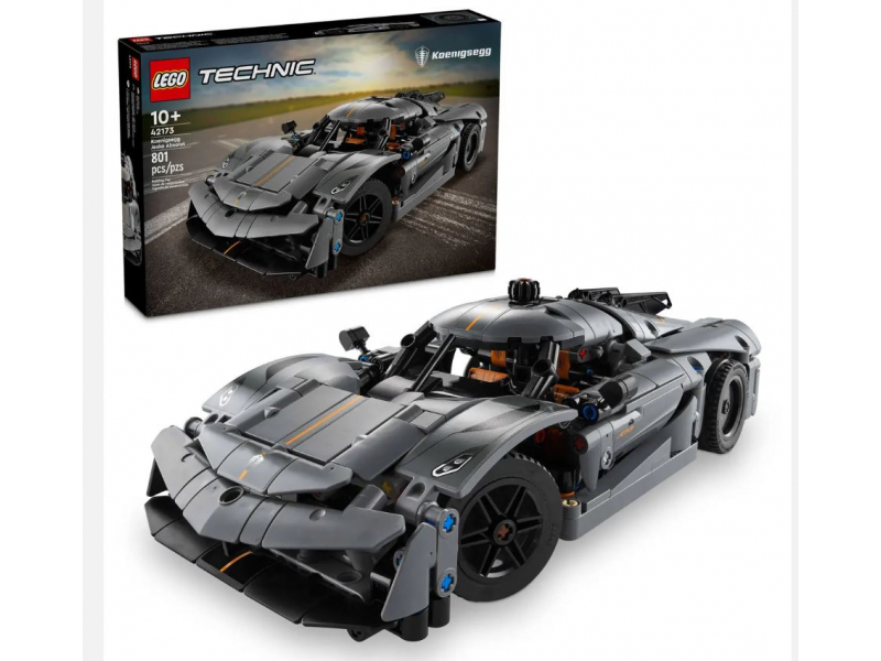 LEGO Technic - Koenigsegg Jesko Absolut Supersportwagen in Grau (42173)