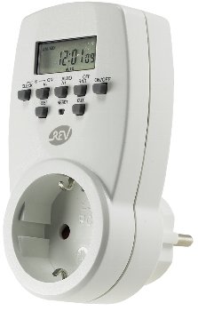digitale Wochen-Zeitschaltuhr 230V/1800W