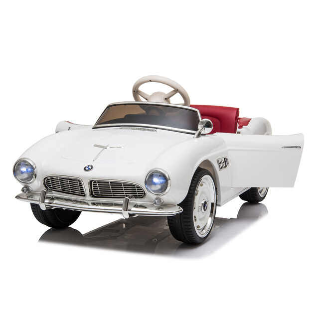 Elektro-Kinderfahrzeug BMW 507 Oldtimer - weiß