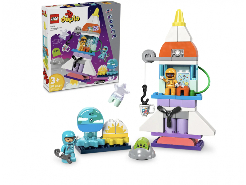 LEGO duplo - 3 in 1 Spaceshuttle für viele Abenteuer (10422)