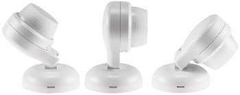 Aufputz-Bewegungsmelder 360° IP65 - 12m Detektion, Wand & Decke, weiß
