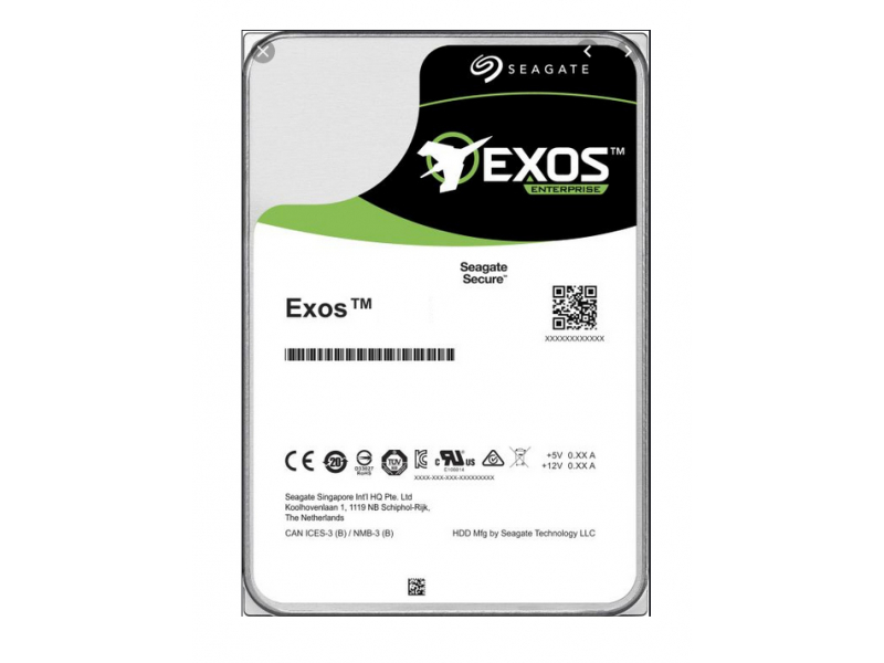 Seagate HDDE Exos X16 16TB SATA 512e/4Kn ST16000NM001G