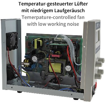 Regelbares Labornetzgerät "CTL-3010" - beleuchtete LCD Anzeige, 0-30V, 0-10A