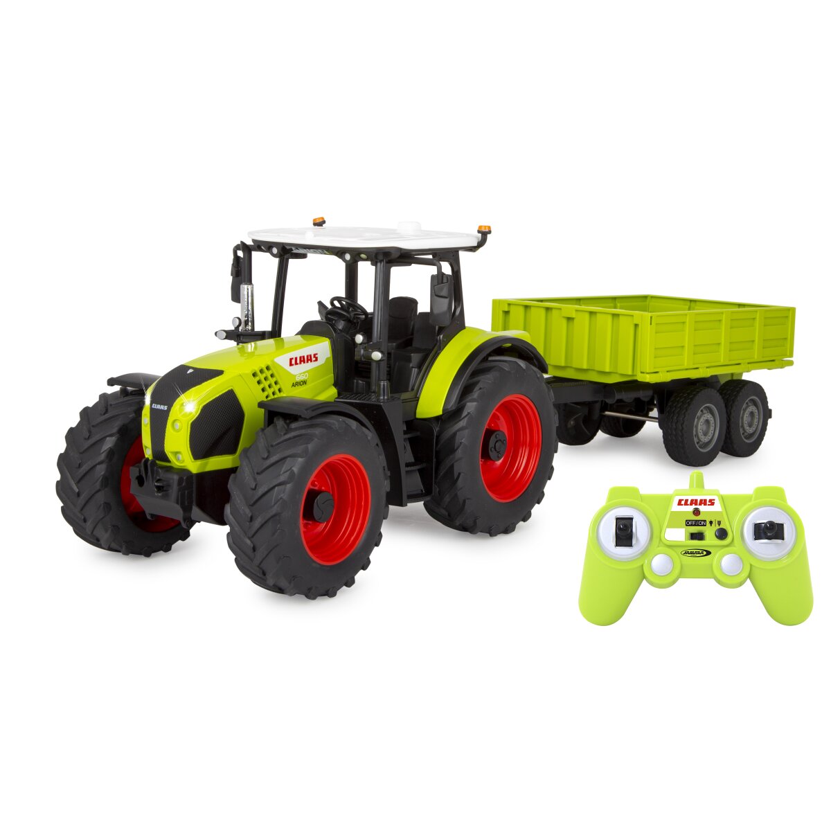 Claas Arion 660 mit Kippanhänger 1:24 2,4GHz