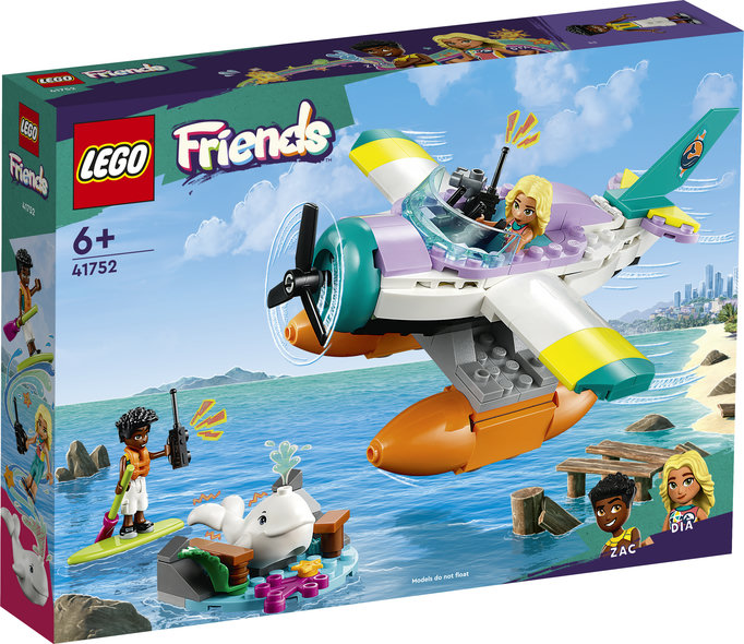 LEGO® 41752 - Friends Seerettungsflugzeug (203 Teile) LEGO® 41752 - Friends Seerettungsflugzeug (203 Teile)
