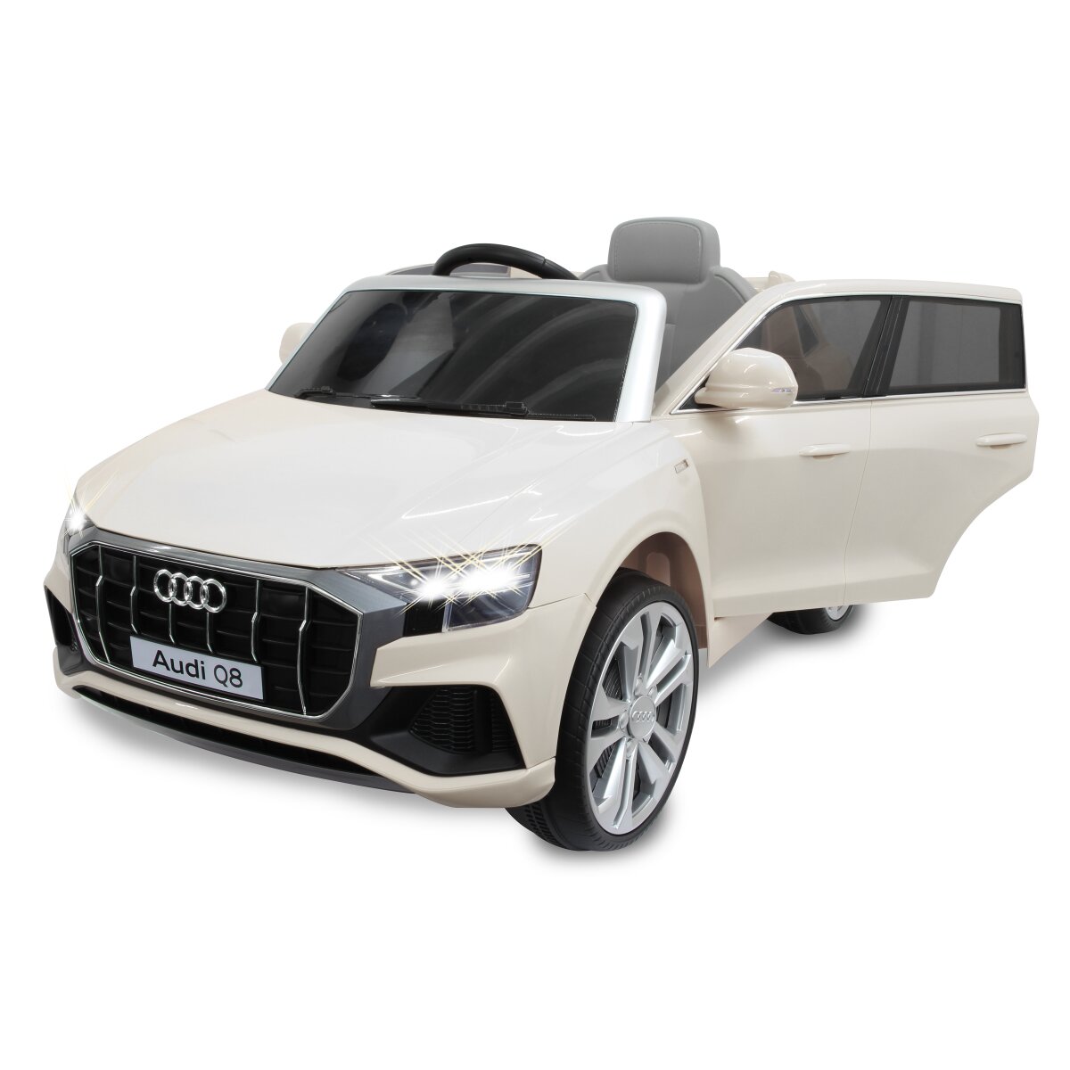 Kinderfahrzeug Audi Q8 weiß
