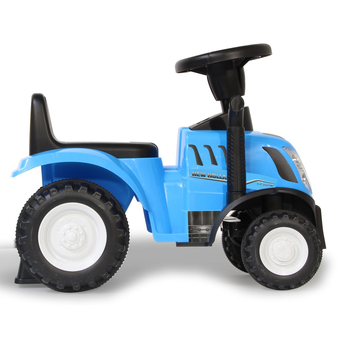 Rutscher New Holland T7 Traktor mit Anhänger blau 2in1