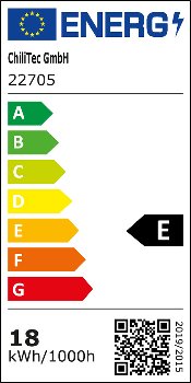 LED Deckenleuchte "Santano 18n" - Ø 22,5cm, 18W, 1810lm, 4200K neutralweiß
