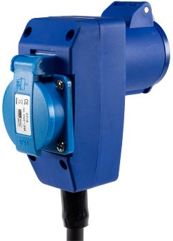 CEE Adapter auf Schutzkontakt-Stecker