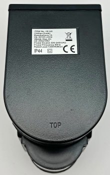 Aufputz Bewegungsmelder "CBM" 180° - IP44, 1-1000W, 3-Draht, schwarz