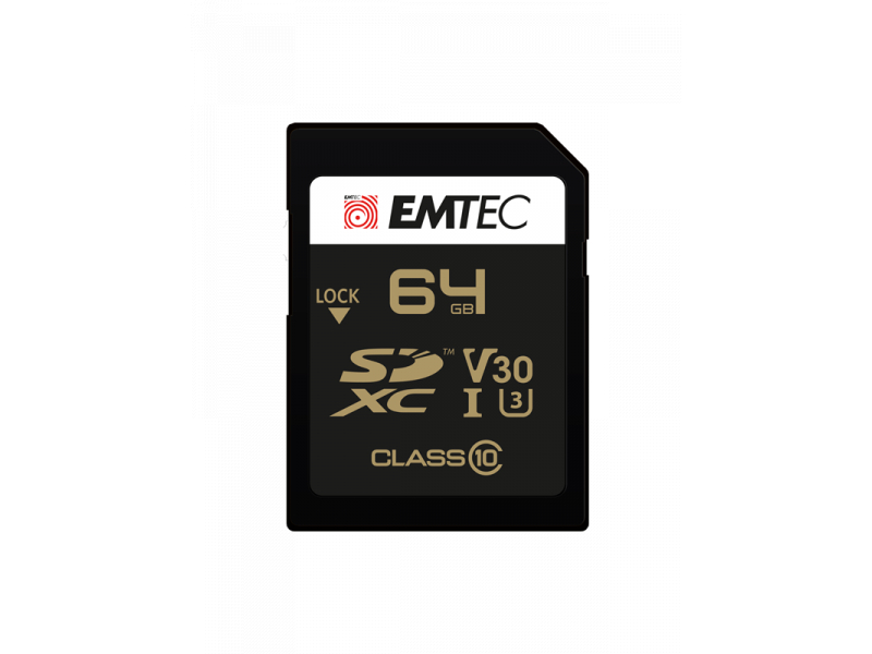Emtec SDXC 64GB SpeedIN PRO CL10 95MB/s FullHD 4K UltraHD