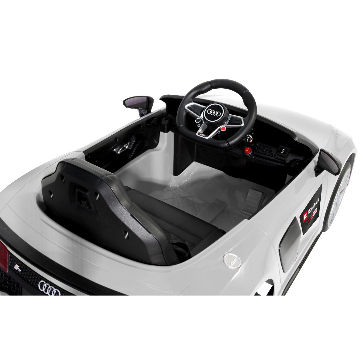 Ride-on Audi R8 Spyder weiß 18V Einhell Power X-Change