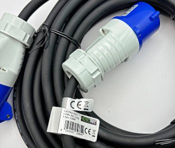 CEE Verlängerungskabel 10m H07RNF 3G2,5 - für Camping, Caravaning, Wohnwagen