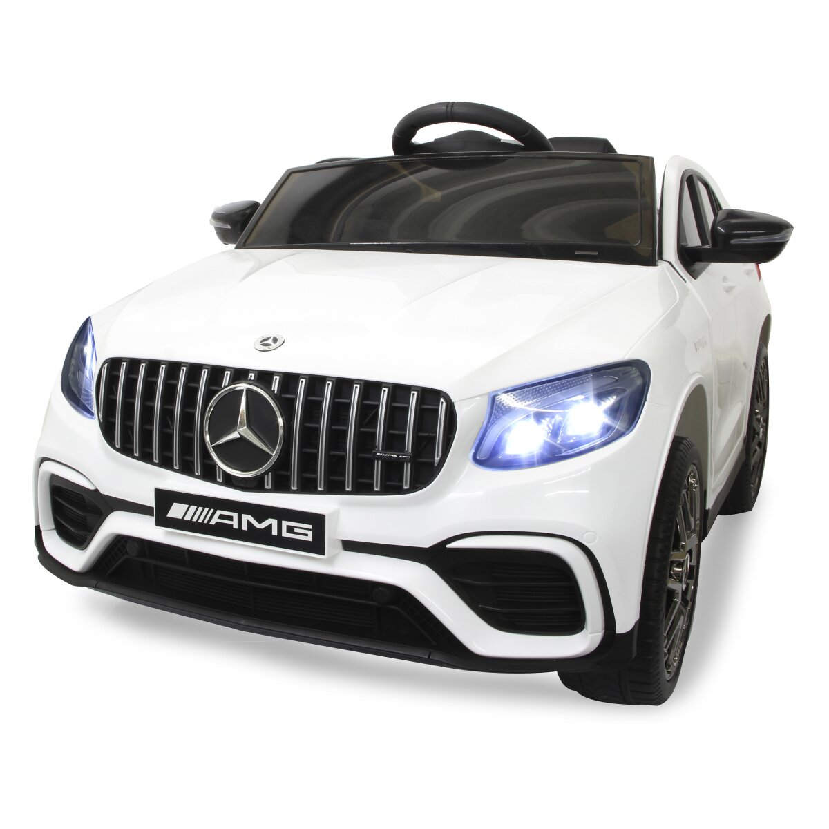Kinderfahrzeug Mercedes-AMG GLC 63 S Coupé weiß