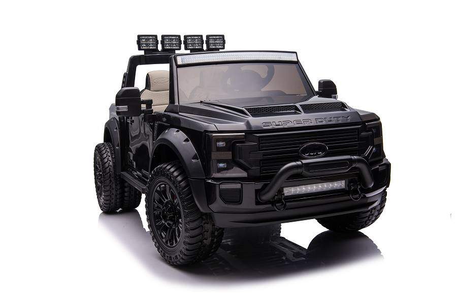 Elektro-Kinderfahrzeug Ford Super Duty - schwarz
