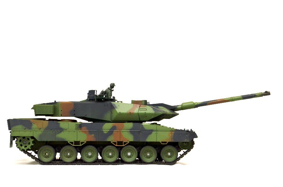 RC Panzer "Leopard 2A6" Schnee-Tarnung / lackiert
