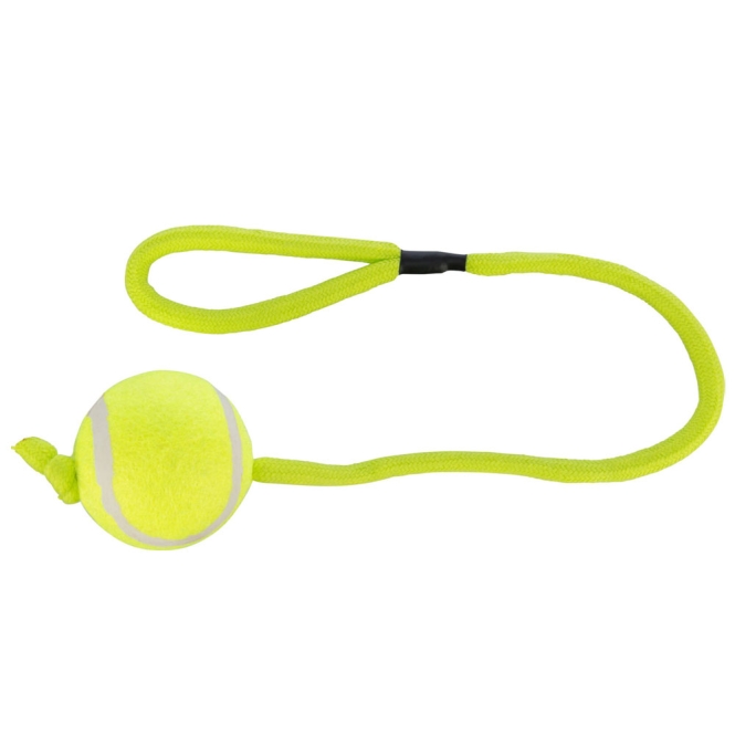 Trixie Tennisball am Seil - 6 cm / 50 cm Trixie Tennisball am Seil - 6 cm / 50 cm