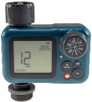 Digitaler Bewässerungscomputer "CT-WB7" - mit Adapter 1" & 3/4", IP54