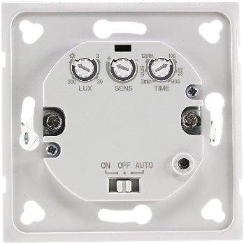 Bewegungsmelder Unterputz HF 160° - LED geeignet, 3-Draht Technik, weiß