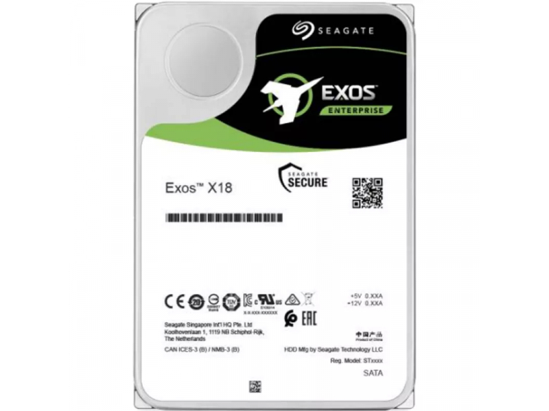 Seagate Exos X18 16TB 256MB Cache FastFormat 3.5 - ST16000NM001J