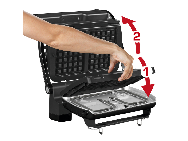 Tefal OptiGrill+ inkl. Waffeleinsatz GC716D12