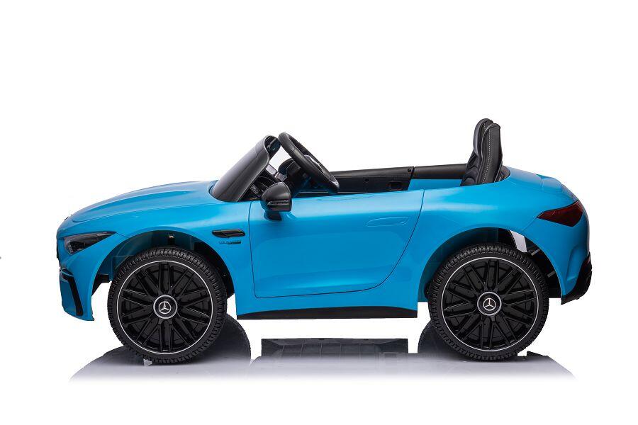 Kinderfahrzeug Mercedes SL63 AMG - lackiert - blau