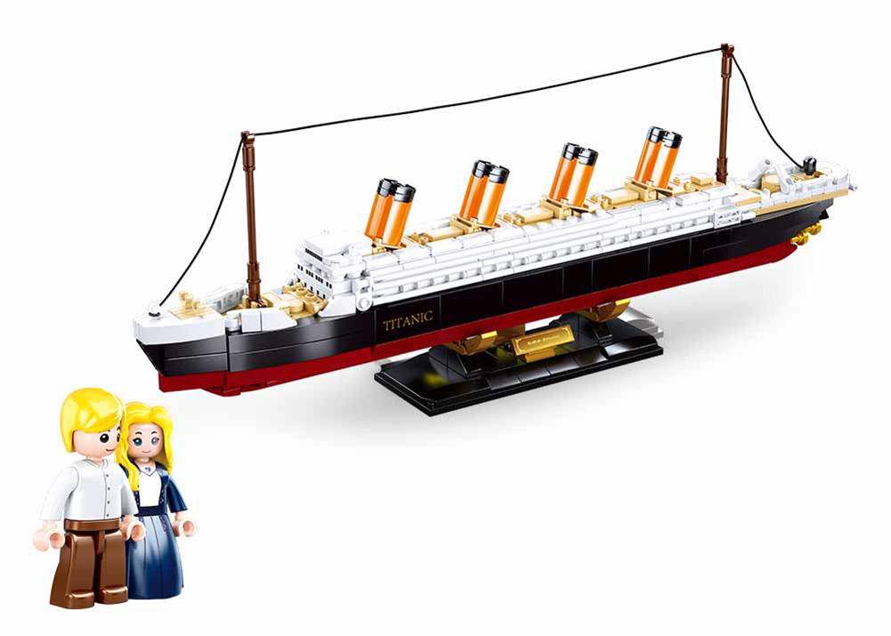 Sluban M38-B0835 - Model Bricks - Titanic Medium Sluban M38-B0835 - Model Bricks - Titanic Medium