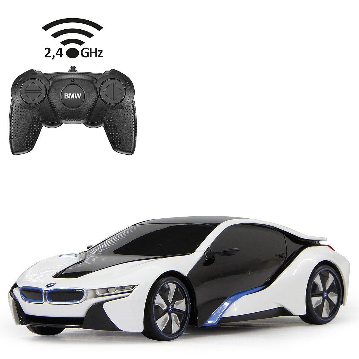 BMW I8 1:24 weiss 2,4GHz BMW I8 1:24 weiss 2,4GHz