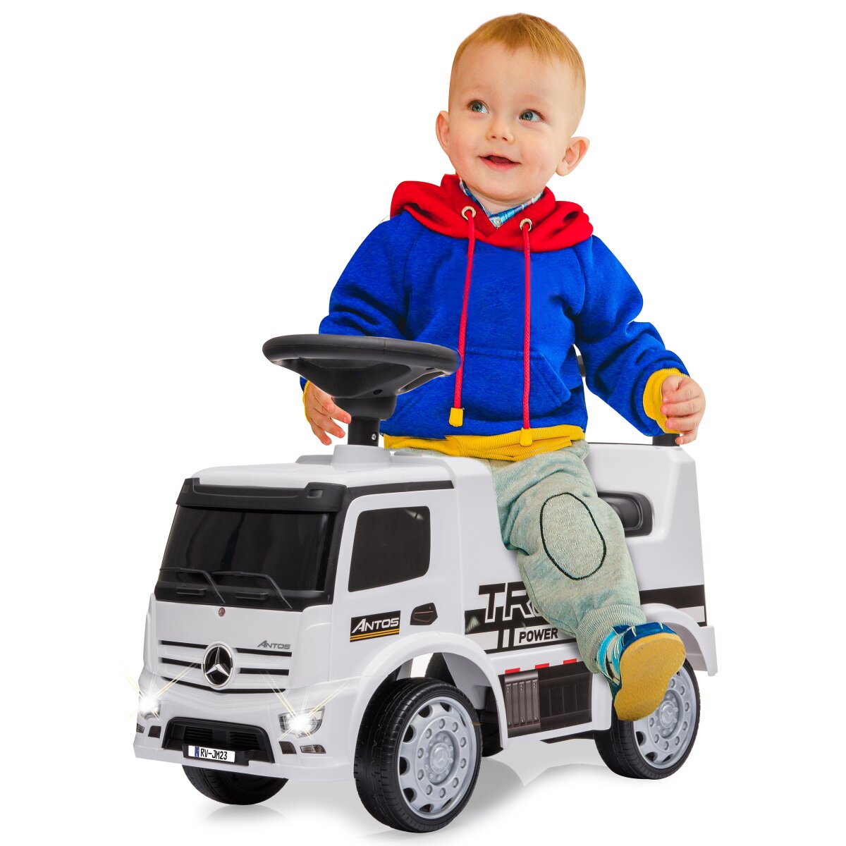 Rutscher Mercedes-Benz Antos weiß 2in1